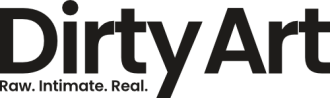 <div style="text-align:center; font-family: Arial, sans-serif;">   <span style="font-size: 2.5em; font-weight: bold;">Dirty Art</span>   <br>   <span style="font-size: 1em; font-weight: normal;">Raw. Intimate. Published.</span> </div>